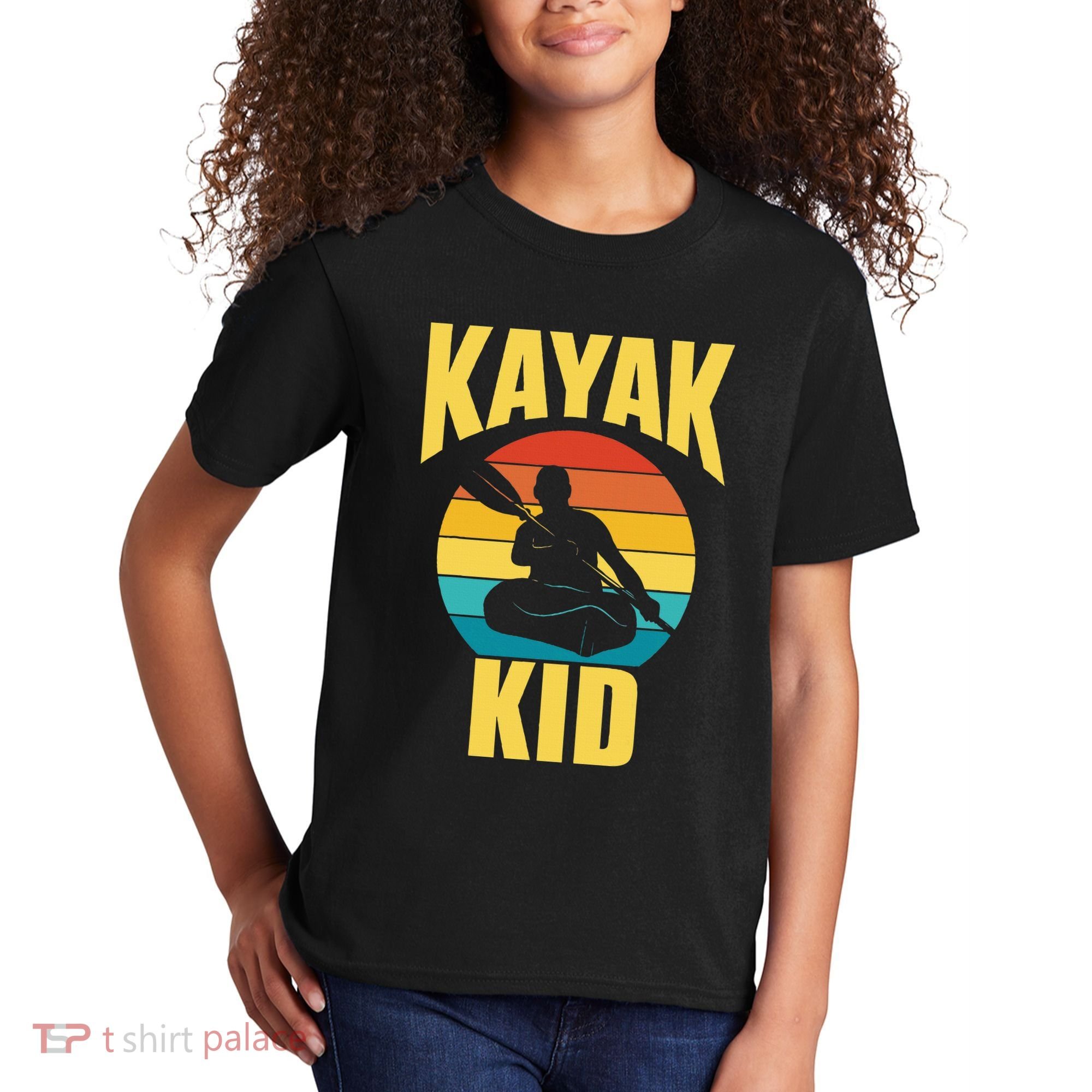 Kayak Hobby Kayakist Kayaking Kayaks Kids T-Shirt