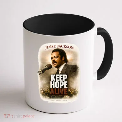 Keep Hope Live Jesse Jackson Coffee Mug back
