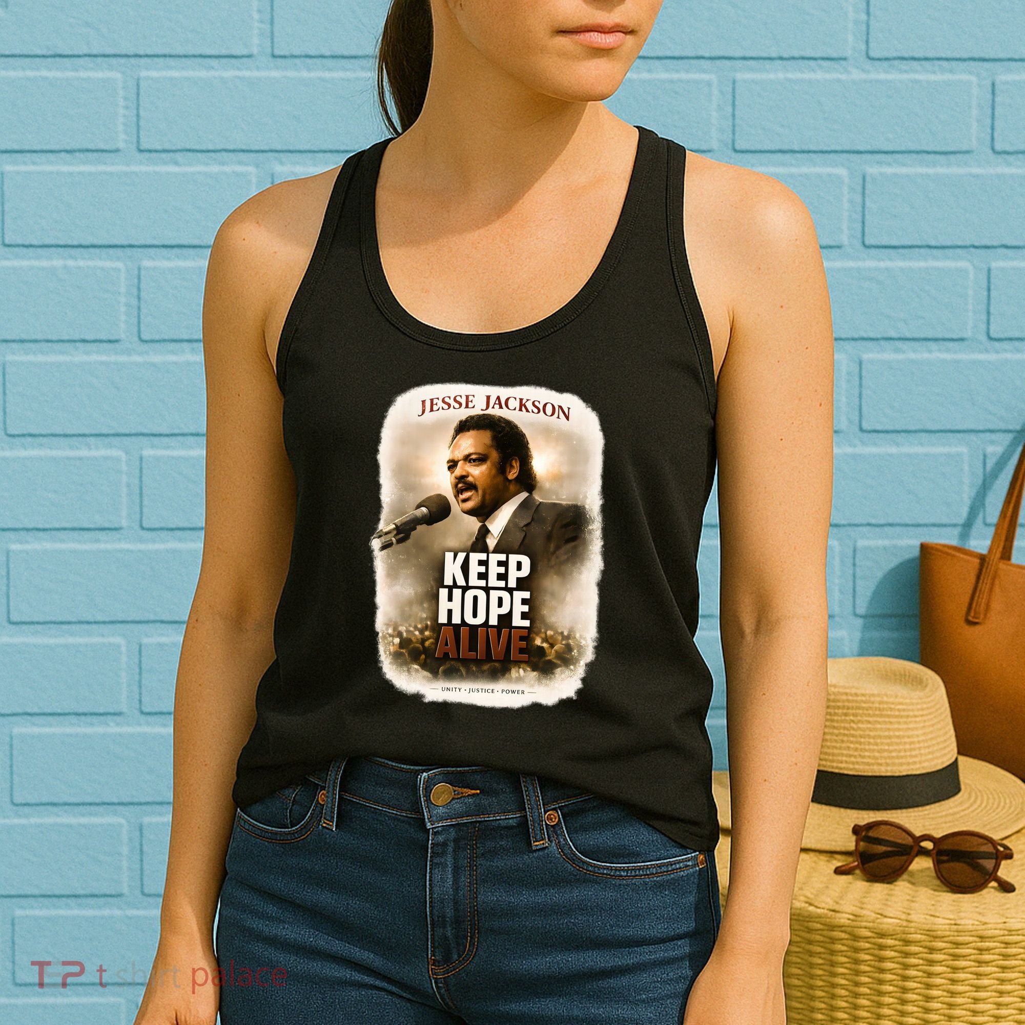 Keep Hope Live Jesse Jackson Women's Tank Top