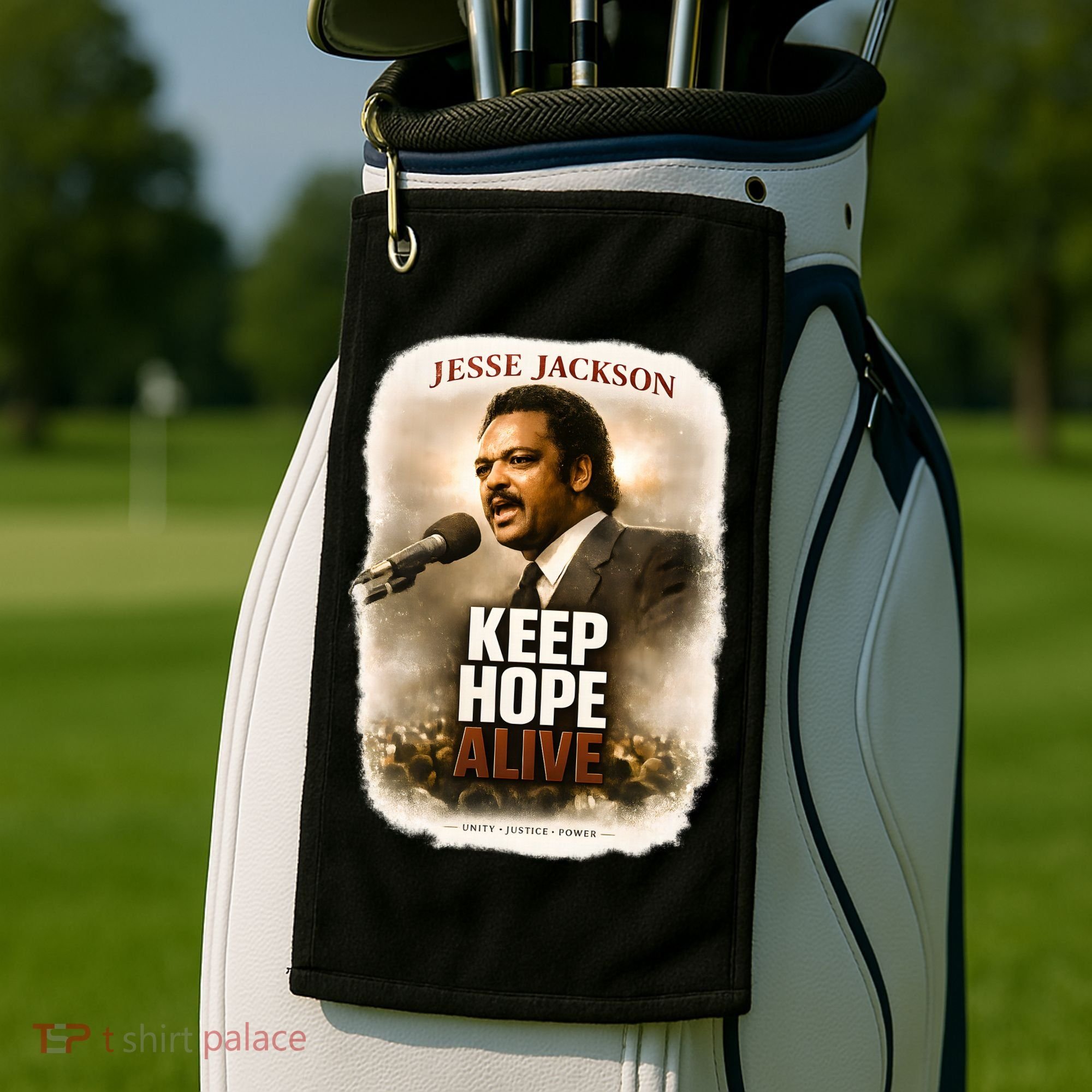 Keep Hope Live Jesse Jackson Golf Towel