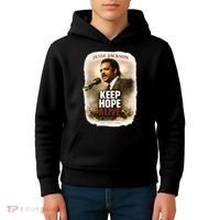 Keep Hope Live Jesse Jackson Kids Hoodie thumb 4