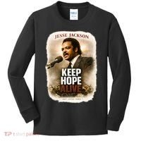 Keep Hope Live Jesse Jackson Kids Long Sleeve Shirt thumb 0