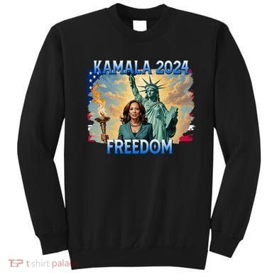 Kamala Harris Lady Liberty Freedom 2024 Sweatshirt
