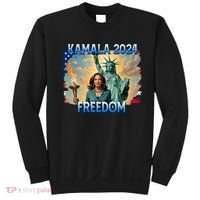 Kamala Harris Lady Liberty Freedom 2024 Sweatshirt thumb 0