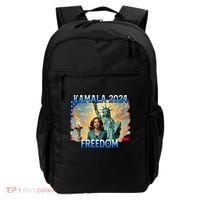 Kamala Harris Lady Liberty Freedom 2024 Backpack thumb 0