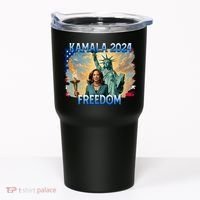 Kamala Harris Lady Liberty Freedom 2024 Tumbler thumb 0
