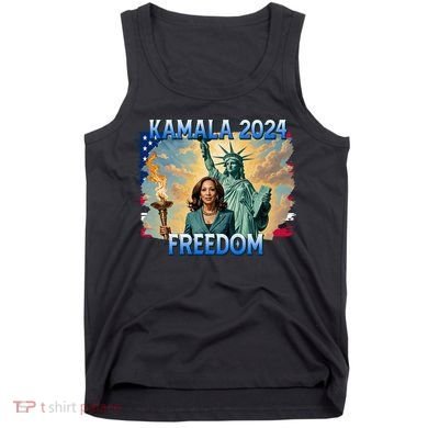 Kamala Harris Lady Liberty Freedom 2024 Tank Top