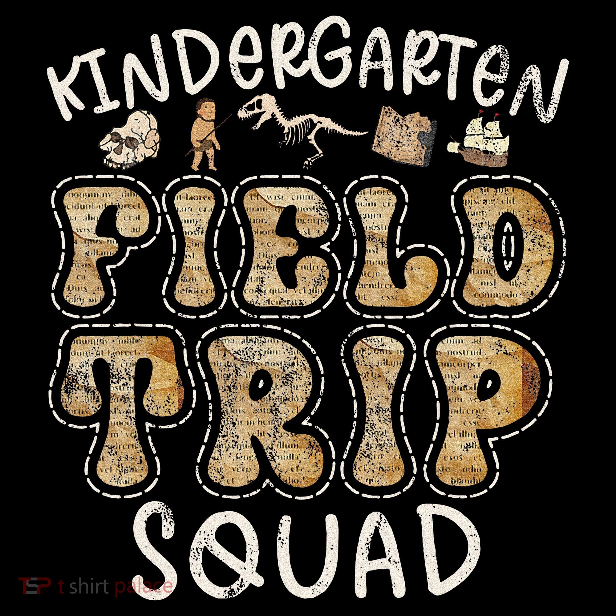 Kindergarten History Museum Field Trip Squad Teacher Apron