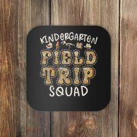 Kindergarten History Museum Field Trip Squad Teacher Coaster thumb 0