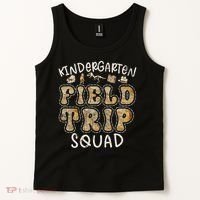 Kindergarten History Museum Field Trip Squad Teacher Tank Top thumb 2