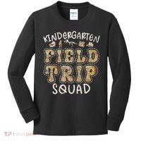 Kindergarten History Museum Field Trip Squad Teacher Kids Long Sleeve Shirt thumb 0