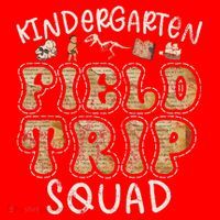 Kindergarten History Museum Field Trip Squad Teacher Santa Hat thumb 1
