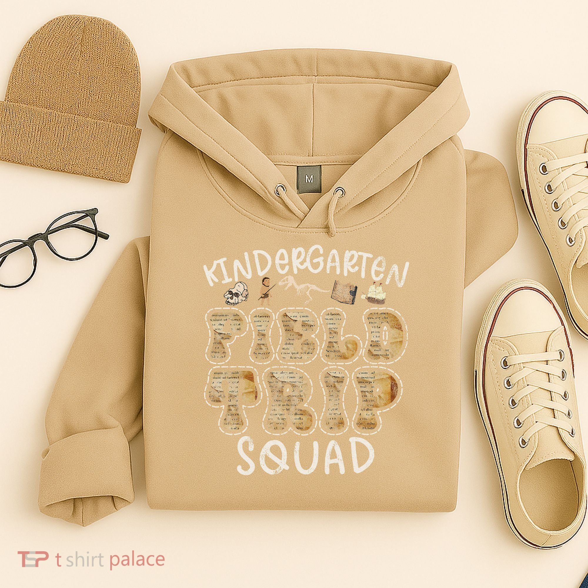 Kindergarten History Museum Field Trip Squad Teacher Hoodie