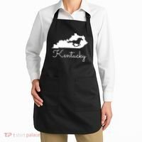 Kentucky Horse Map State Apron thumb 2