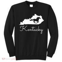 Kentucky Horse Map State Sweatshirt thumb 0
