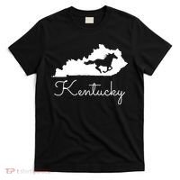 Kentucky Horse Map State T-Shirt thumb 0