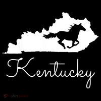 Kentucky Horse Map State Backpack thumb 2