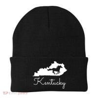 Kentucky Horse Map State Beanie thumb 0