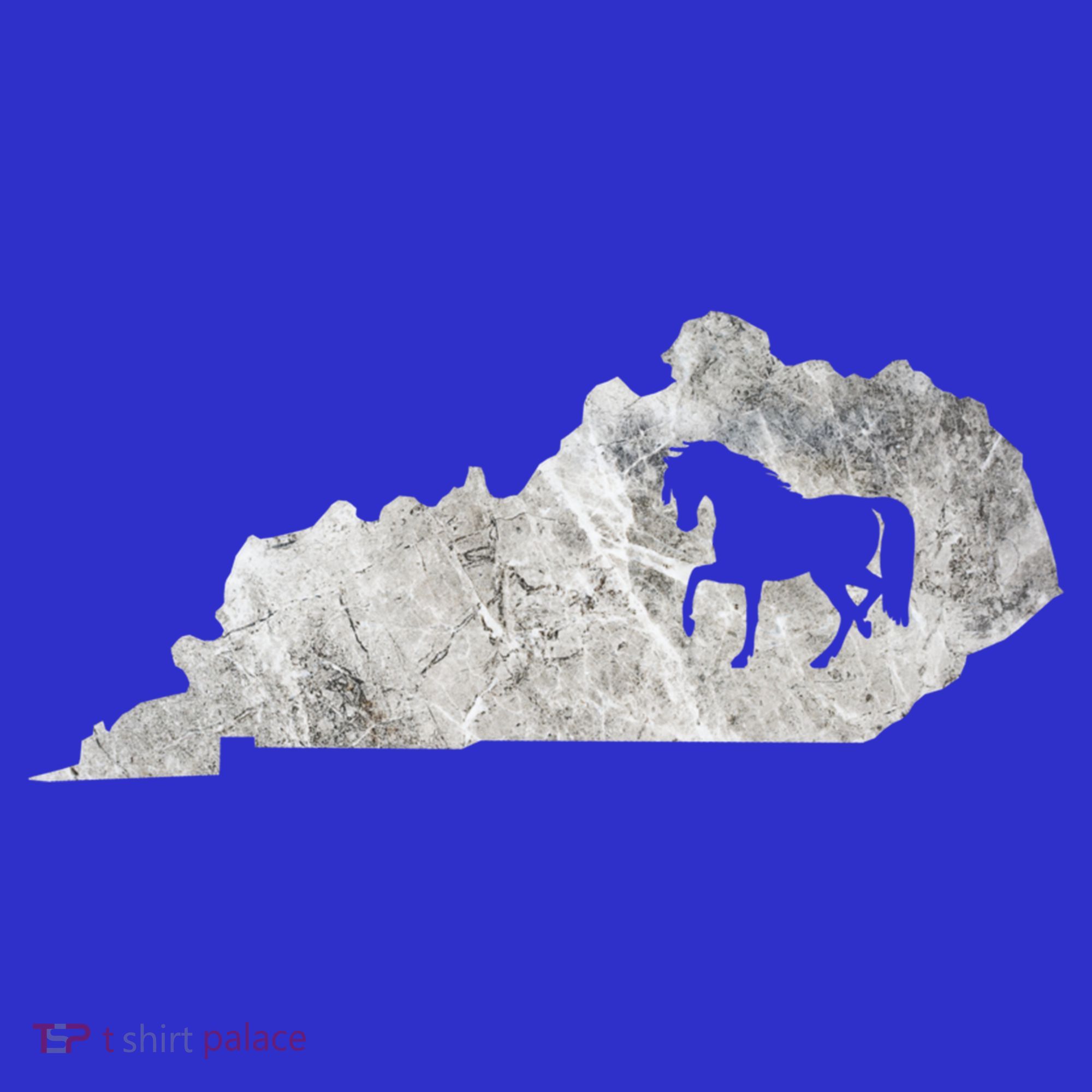 Kentucky Horse Map Horseback Riding Equestrian Racing Gift Women's Tank Top