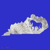Kentucky Horse Map Horseback Riding Equestrian Racing Gift Baby Bodysuit thumb 2