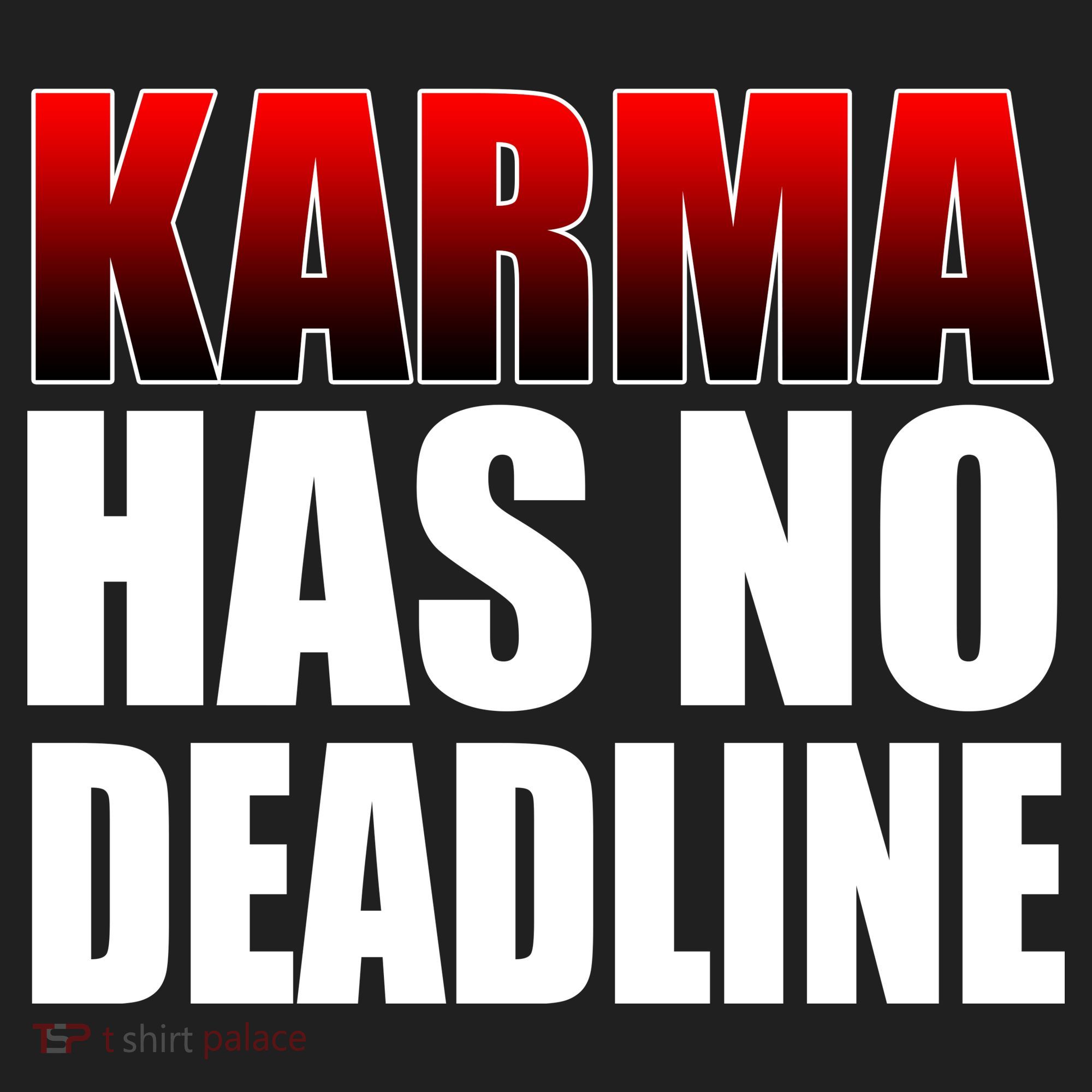 Karma Has No Deadline Beanie