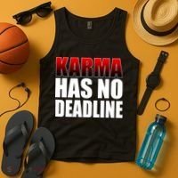 Karma Has No Deadline Tank Top thumb 4