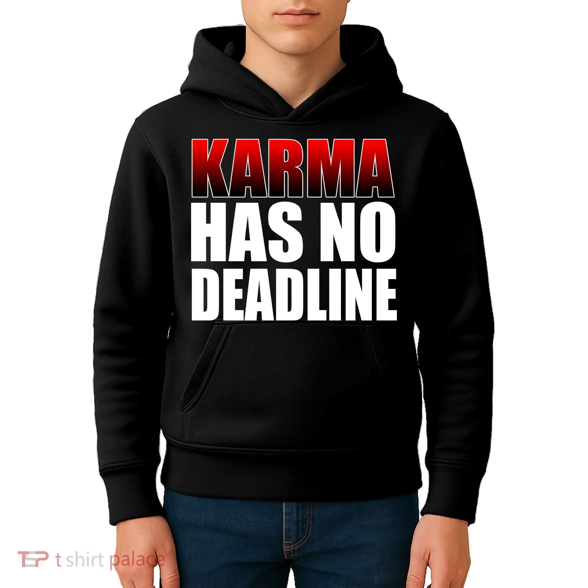 Karma Has No Deadline Kids Hoodie
