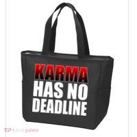 Karma Has No Deadline Tote Bag thumb 3