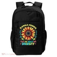 Kamala Harris Peace Love Equality Hope Diversity Backpack thumb 0