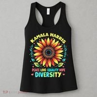 Kamala Harris Peace Love Equality Hope Diversity Women's Tank Top thumb 3