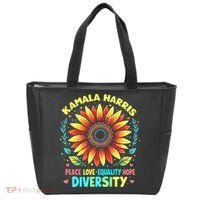 Kamala Harris Peace Love Equality Hope Diversity Tote Bag thumb 0