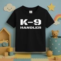 K9 Handler Police Dog Trainer K9 Unit Officer Canine Team Toddler T-Shirt thumb 3