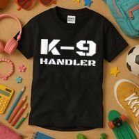 K9 Handler Police Dog Trainer K9 Unit Officer Canine Team Kids T-Shirt thumb 3