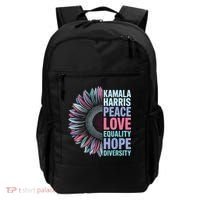 Kamala Harris Peace Love Equality Hope Diversity Backpack thumb 0