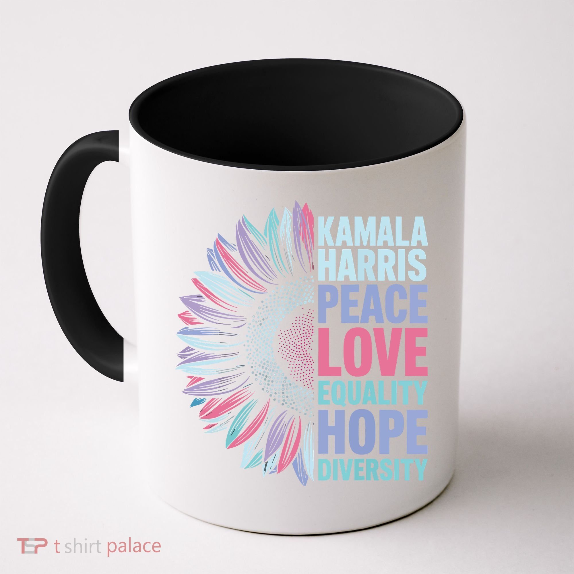 Kamala Harris Peace Love Equality Hope Diversity Coffee Mug