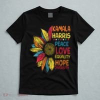 Kamala Harris Peace Love Equality Hope Diversity T-Shirt thumb 5