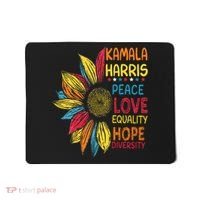 Kamala Harris Peace Love Equality Hope Diversity Mousepad thumb 0