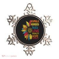 Kamala Harris Peace Love Equality Hope Diversity Ornament thumb 0