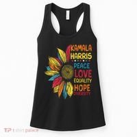 Kamala Harris Peace Love Equality Hope Diversity Women's Tank Top thumb 0