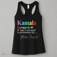 Kamala Harris Pronunciation Madam President Women's Tank Top thumb 3