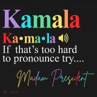 Kamala Harris Pronunciation Madam President Kids Sweatshirt thumb 2