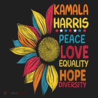 Kamala Harris Peace Love Equality Hope Diversity Tumbler thumb 3