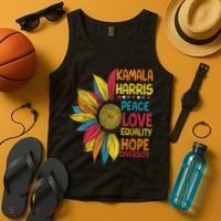Kamala Harris Peace Love Equality Hope Diversity Tank Top thumb 4