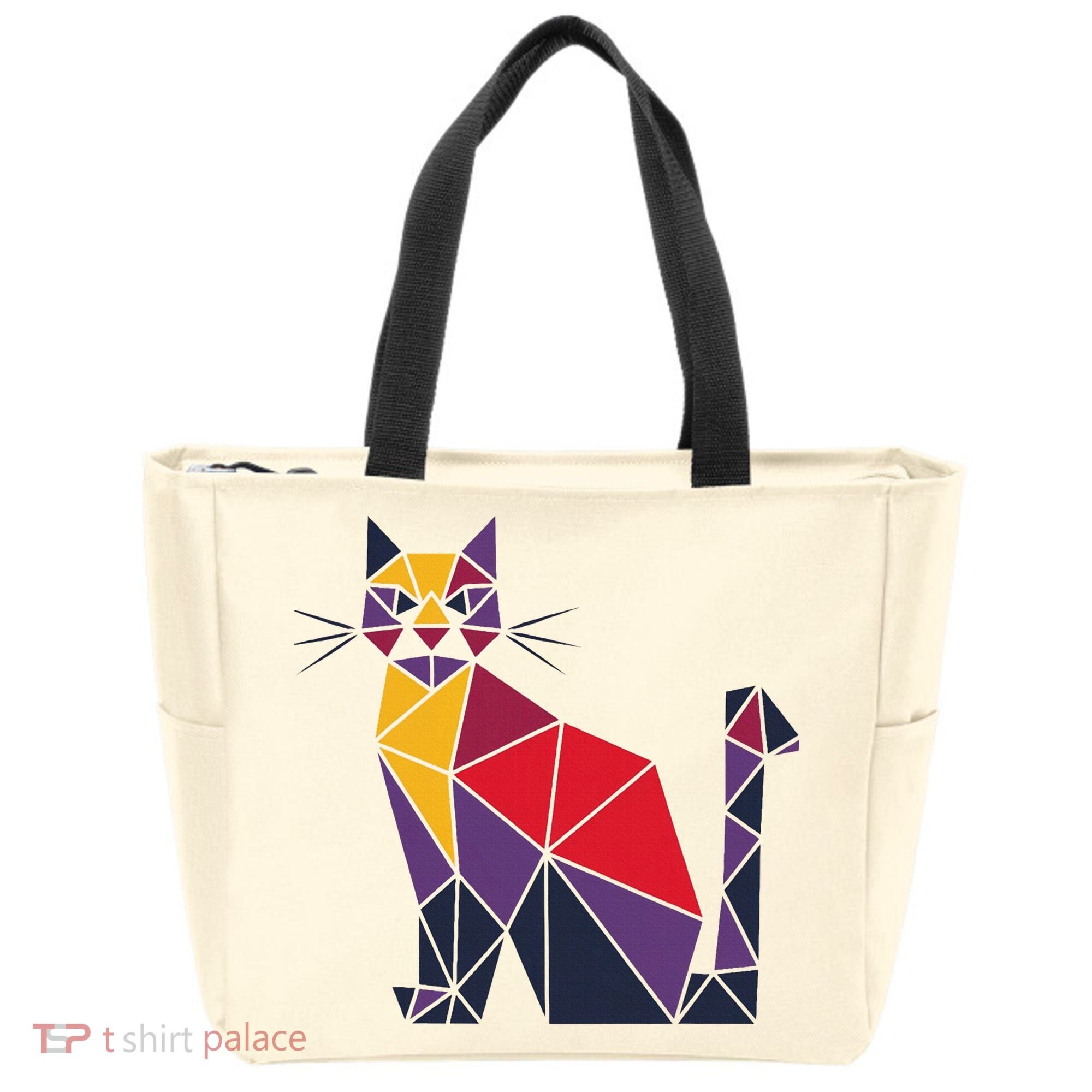 Kamala Harris Quilted 2024 Cat Lady Tote Bag