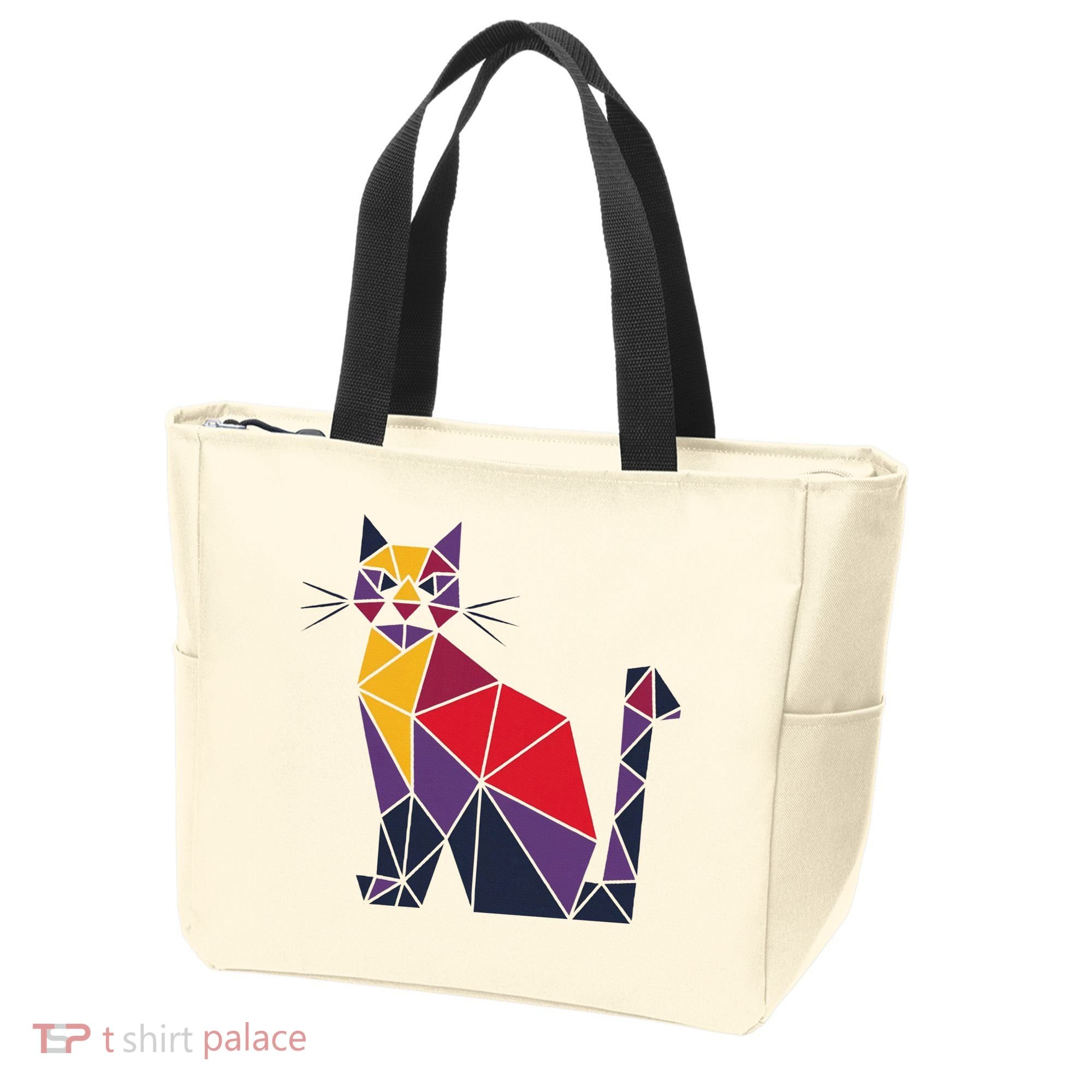 Kamala Harris Quilted 2024 Cat Lady Tote Bag