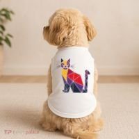 Kamala Harris Quilted 2024 Cat Lady Doggie Tank thumb 2