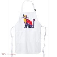 Kamala Harris Quilted 2024 Cat Lady Apron thumb 0