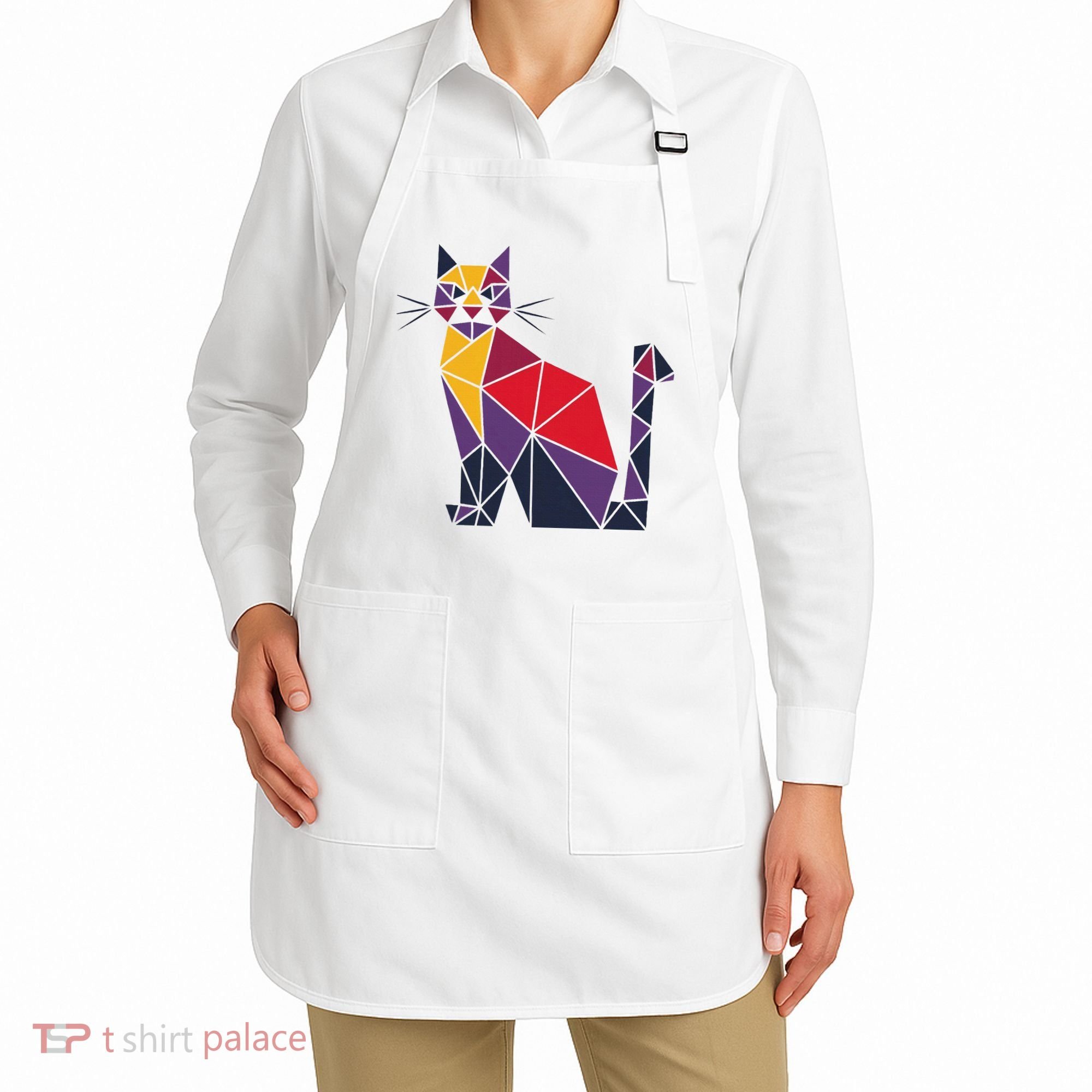 Kamala Harris Quilted 2024 Cat Lady Apron
