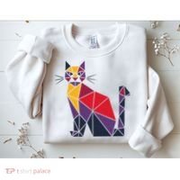 Kamala Harris Quilted 2024 Cat Lady Sweatshirt thumb 2