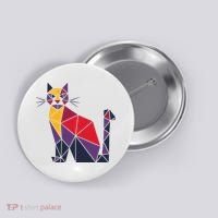 Kamala Harris Quilted 2024 Cat Lady Button thumb 0